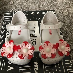 Flower Mary Jane - Mini Melissa